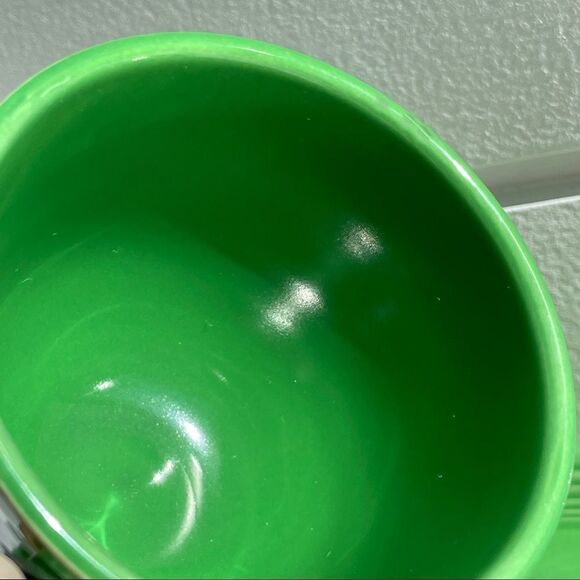 Fiesta Fiestaware Set of 2 Vintage 1959 Medium Green Glaze 6” Saucers & Teacups - Picture 12 of 12